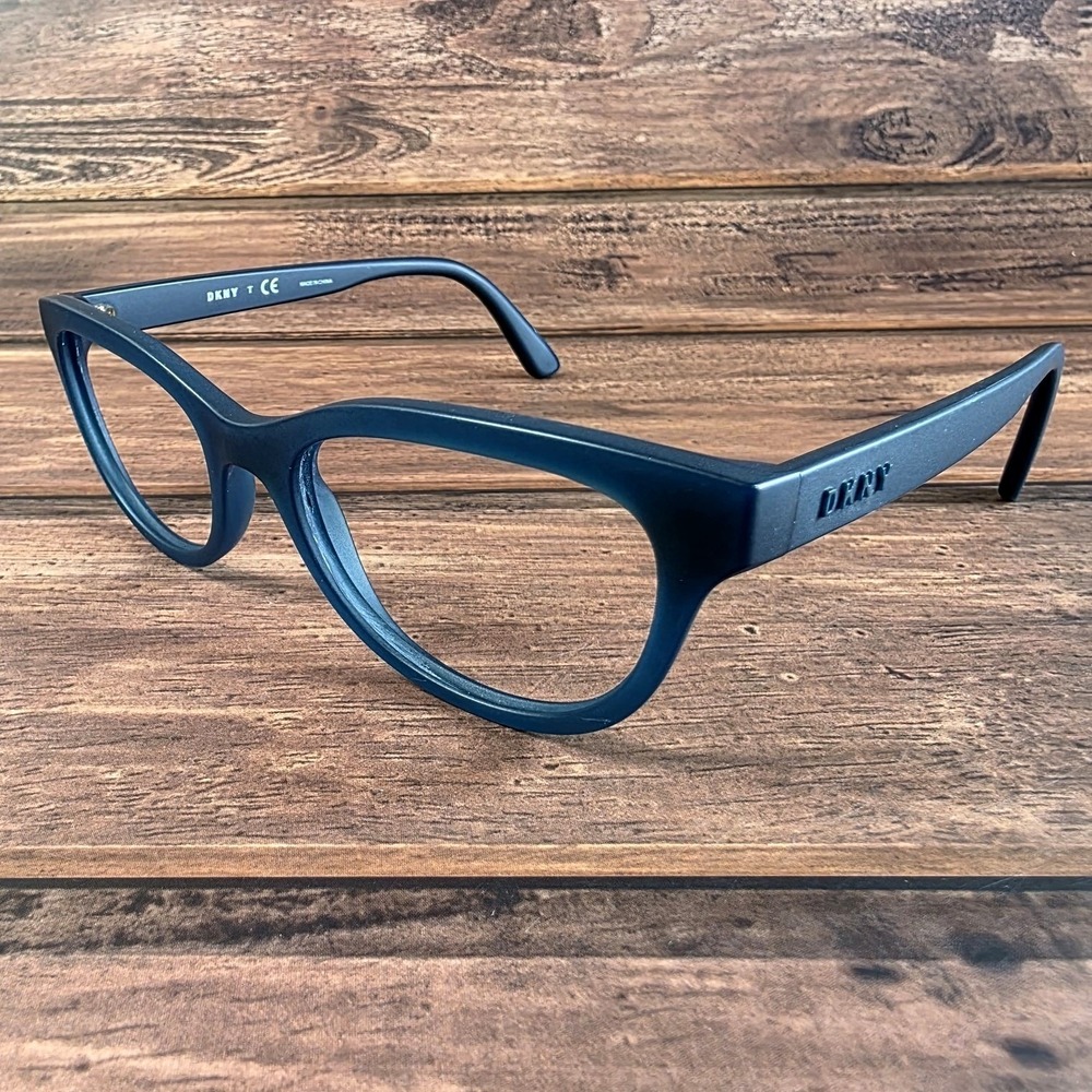 DKNY DY4687 3752 Matte Navy Blue Cat Eye Eyeglasses Frames 53-19-140‎ Womens